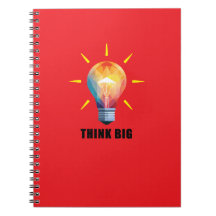 Think Big Design Spiral Foto Notebook