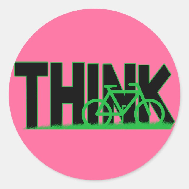 THINK Bike Sticker (Vorderseite)
