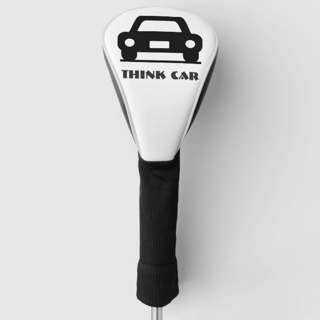 Think Car Funky  Golf Headcover (Vorderseite)