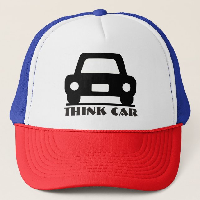 Think Car Funky Hat / Cap Truckerkappe (Vorderseite)