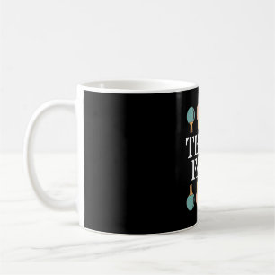 Think Fast Table Tennis Gift Ping Pong Kaffeetasse
