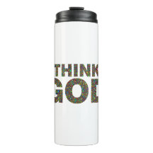 Think God Gott Geschenk Geschenk Geschenk