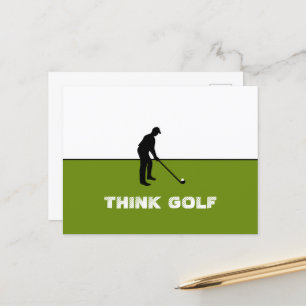 Think Golf, Pro Golf Postkarte