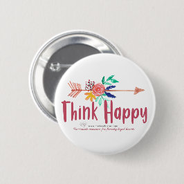 Think Happy button