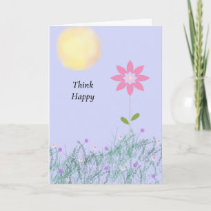 Think Happy Card for Seniors in Nüringer Zuhause Karte