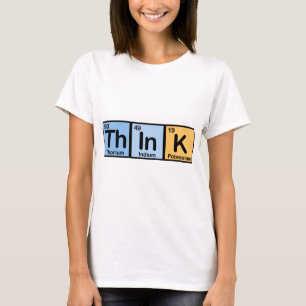 Think machte von den Elementen T-Shirt