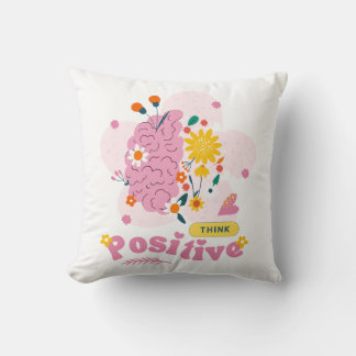 Think Positive Pillow Kissen