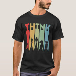 Think Schach Shirt | Perfektes Geschenk für Schach