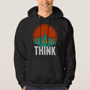 Think Schach Vintag Schach Player Hoodie