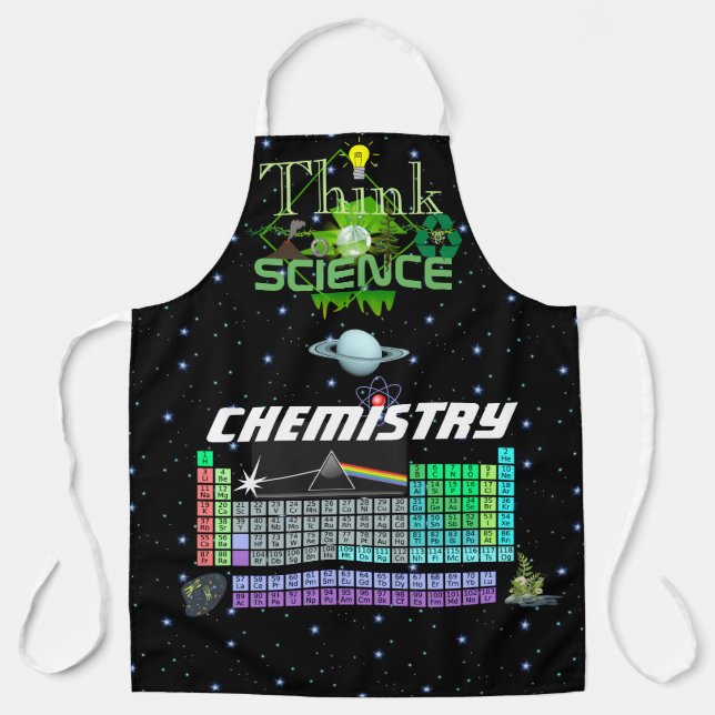 Think Science Chemie Schürze (Vorderseite)