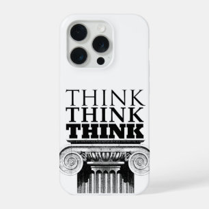 Think Think Think 12-Schritte iPhone 15 Pro Hülle