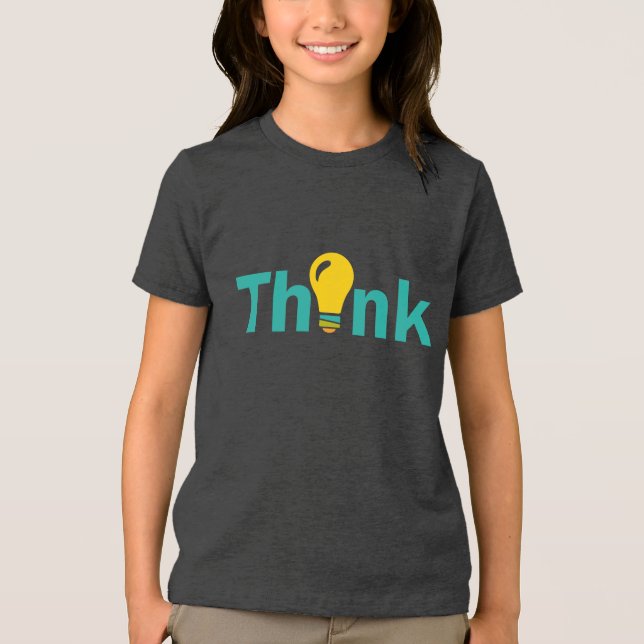 Think Tri-Blend Shirt (Vorderseite)