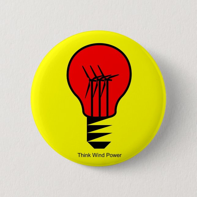 Think Wind Power Button (Vorderseite)