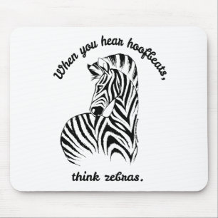 Think Zebras Mousepad