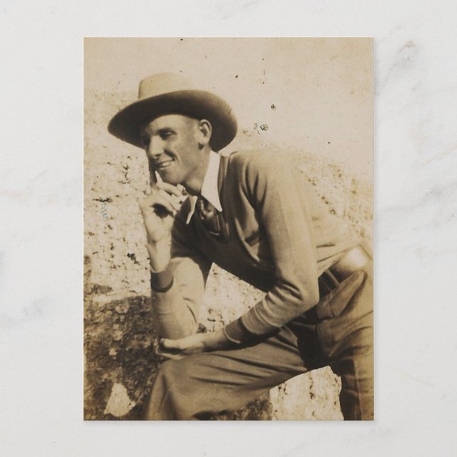 THINKER #15 POSTKARTE (Vorderseite)