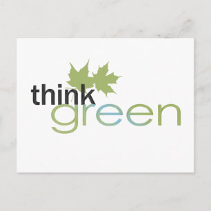 ThinkGreen Postkarte