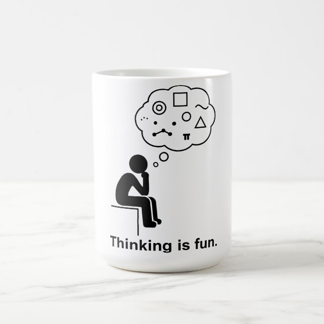 Thinking_is_fun Kaffeetasse (Mittel)