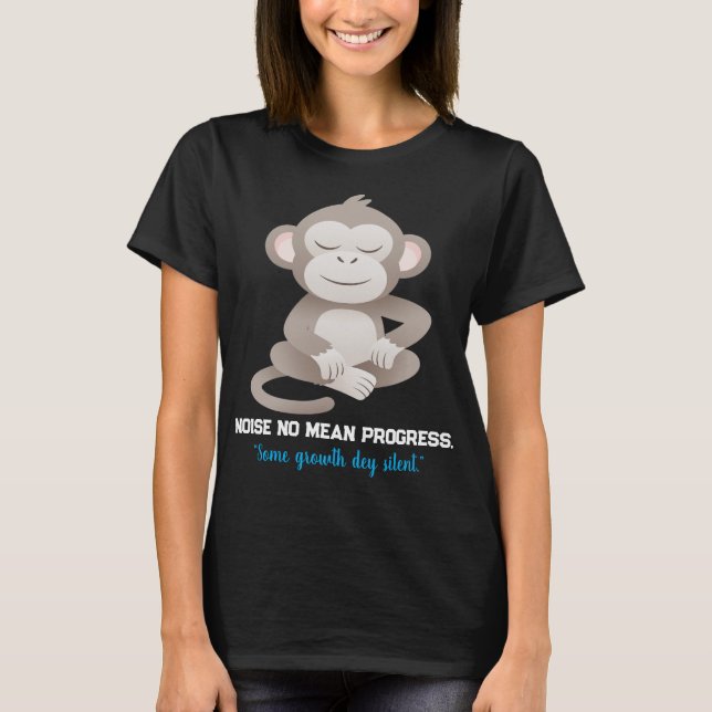 Thinking Monkey – Funny Truths of Life T-Shirt (Vorderseite)