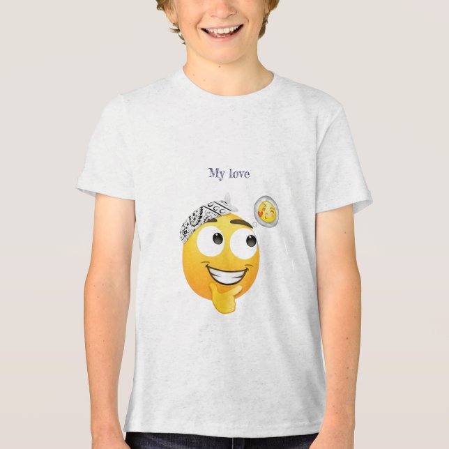  Thinking of Love Tri-Blend Shirt (Vorderseite)