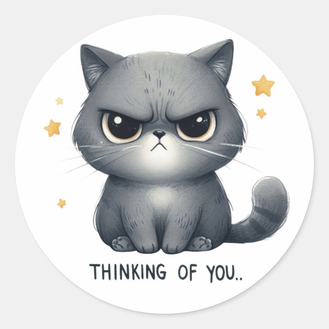 Thinking of u sticker (Vorderseite)