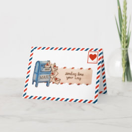 Thinking of You Greeting Karte