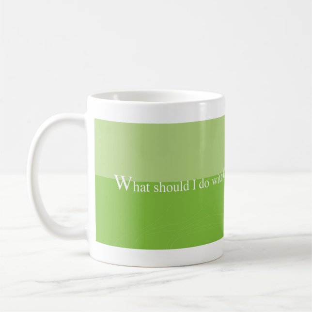 Thinklings Tasse - Bio Gedanken (Links)