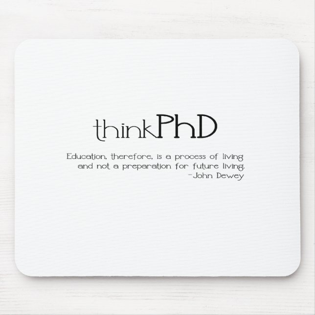 thinkPhD Mousepad (Vorne)