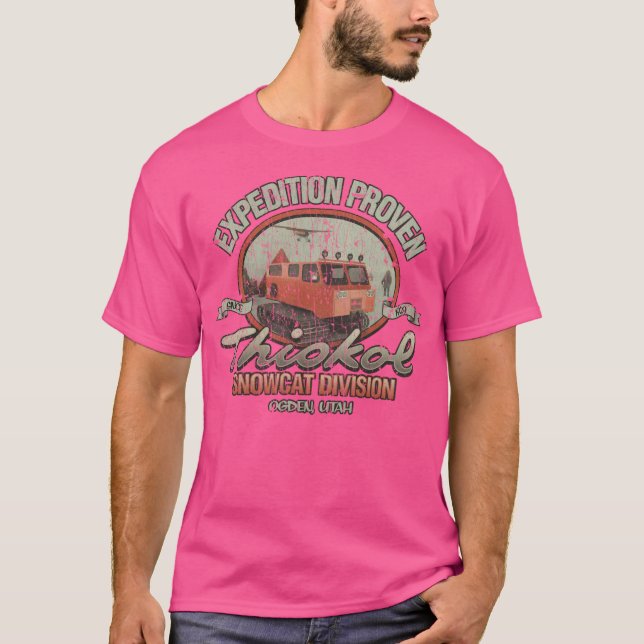 Thiokol Snowcat Division 1929 T-Shirt (Vorderseite)