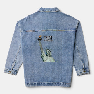 Thiqa Statue of Liberty Denim Jacke - Urban Street