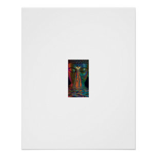 Third Eye Buddha Regenbogentränen Poster