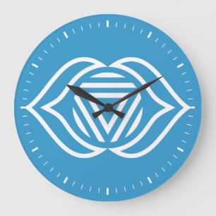 Third Eye Chakra Energy Wall Clock Große Wanduhr