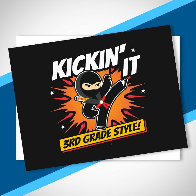 Third Grader - Back To School - 3. Postkarte (Von Creator hochgeladen)
