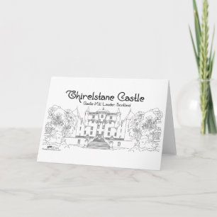 Thirlestane Castle Schottland Karte