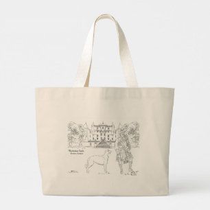 Thirlestane Castle Scotland Tote Bag Jumbo Stoffbeutel