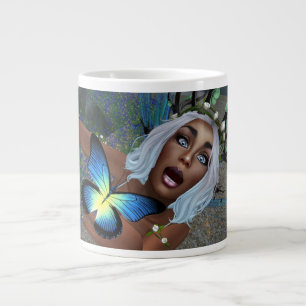 Thirsty Butterfly und Fairy Jumbo-Tasse