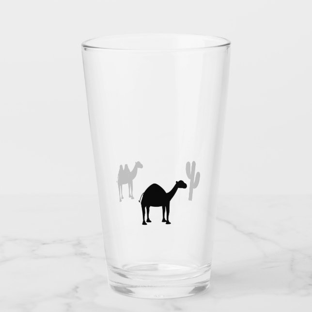 Thirsty Camel Glas (Vorderseite)