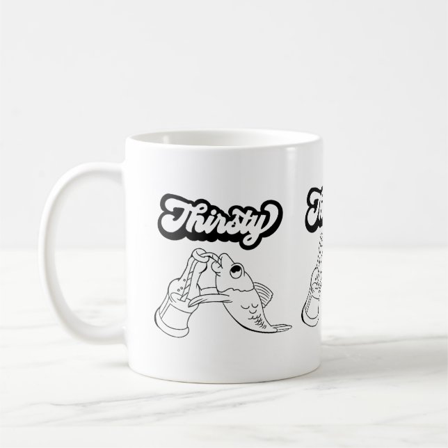 Thirsty Fish Kaffeetasse (Links)