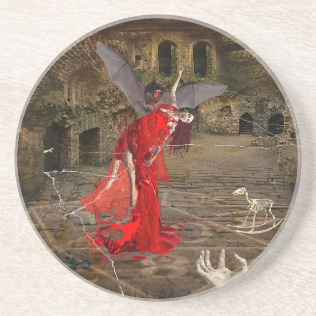 Thirsty Getränkeuntersetzer (Vorne)