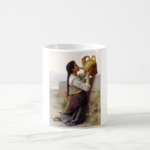 Thirsty Girl Drinking aus einem Jug (Landschaft de Kaffeetasse