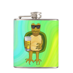 Thirsty Turtle Flachmann