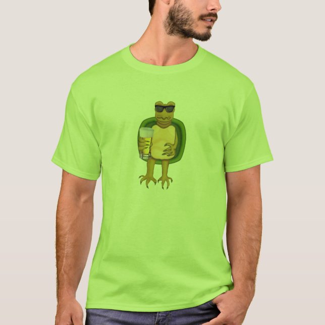 Thirsty Turtle T-Shirt (Vorderseite)