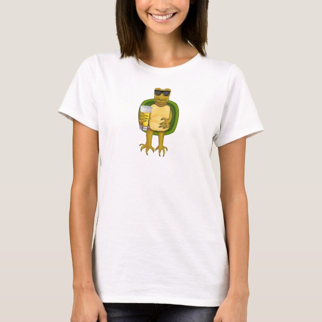 Thirsty Turtle T-Shirt (Vorderseite)