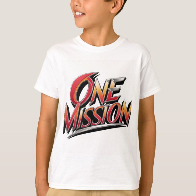 Thirt - "One mission" T-Shirt (Vorderseite)