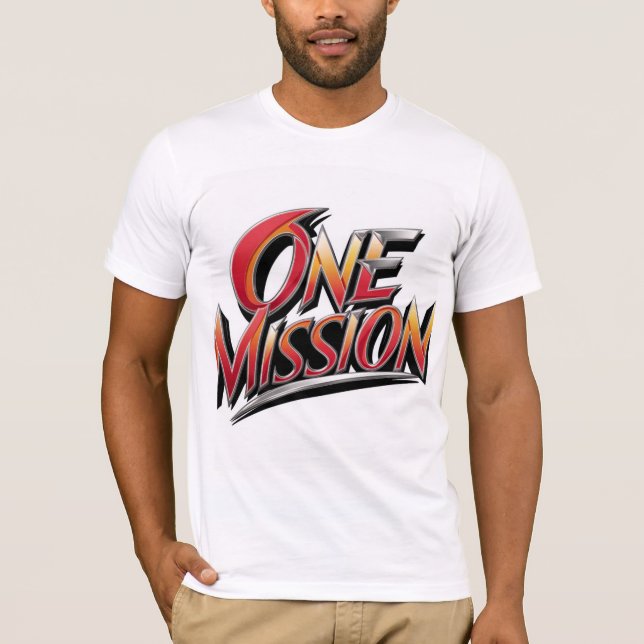 Thirt - "One mission" T-Shirt (Vorderseite)