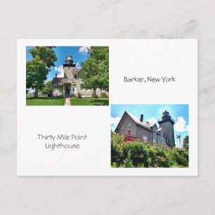 Thirty Mile Point Lighthouse 2 Postkarte