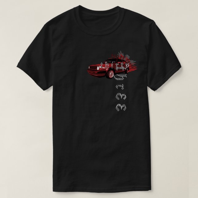 ThirtyThr33 GTI Logo T-Shirt (Design vorne)