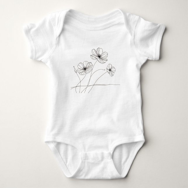 This adorable baby bodysuit  strampler (Vorderseite)