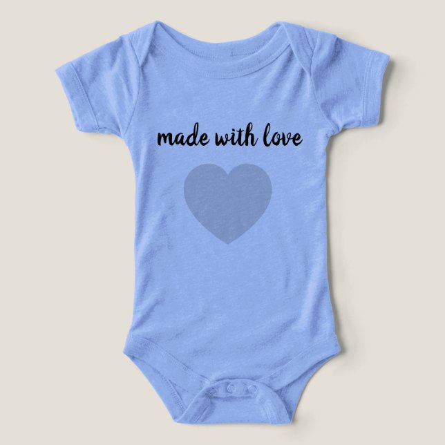 This adorable blue clothe is perfect for your baby (Design Vorderseite)