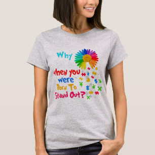 This autism spectrum disorder asd design for men w T-Shirt