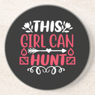 This Girl Can Hunt Essential Getränkeuntersetzer